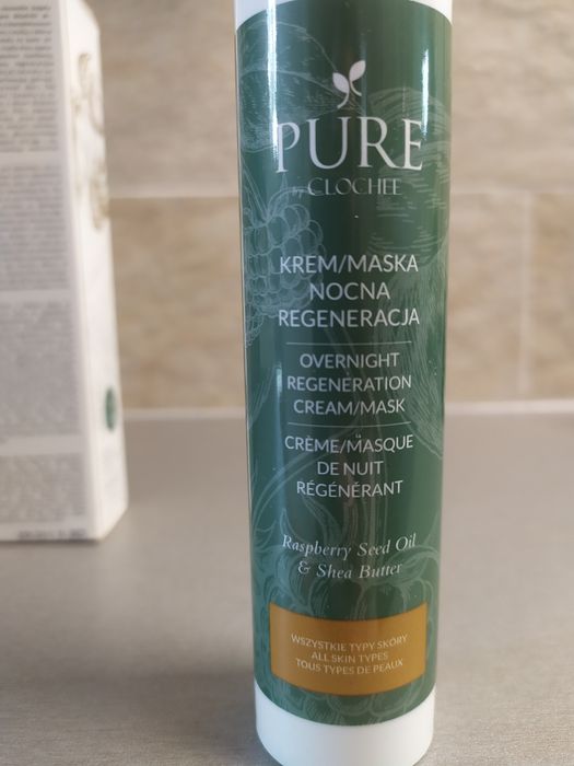 Krem do twarzy PURE by Clochee NOWY 50ml w pudełku maska regenerujący