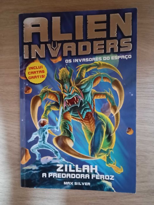 Alien Invaders Nº3, Zillah, A Predadora Feroz - Max Silver