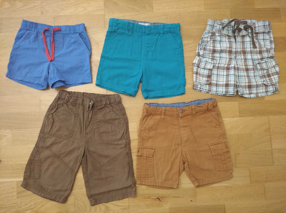 Spodenki 5 szt. szorty 92 Lupilu LC Waikiki L.O.G.G. Friends chłopięce