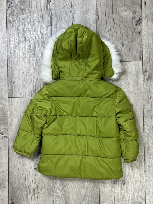 Moncler костюм комплект детский 5-6 лет зеленый зимний