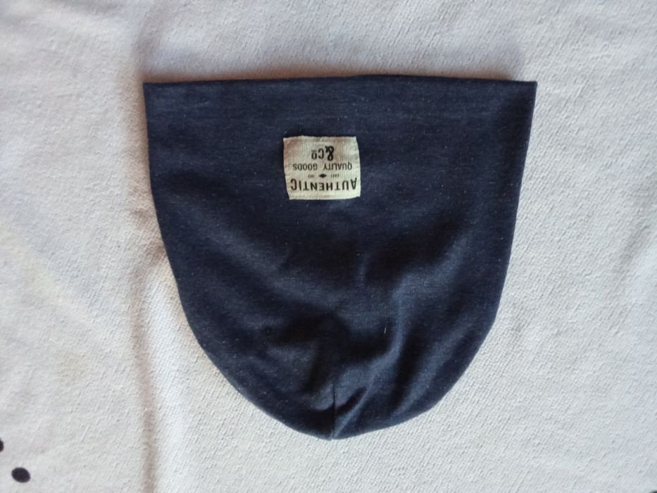 Granatowa czapka chłopięca 48-50 cm H&M 1-2 lata 80-86/92