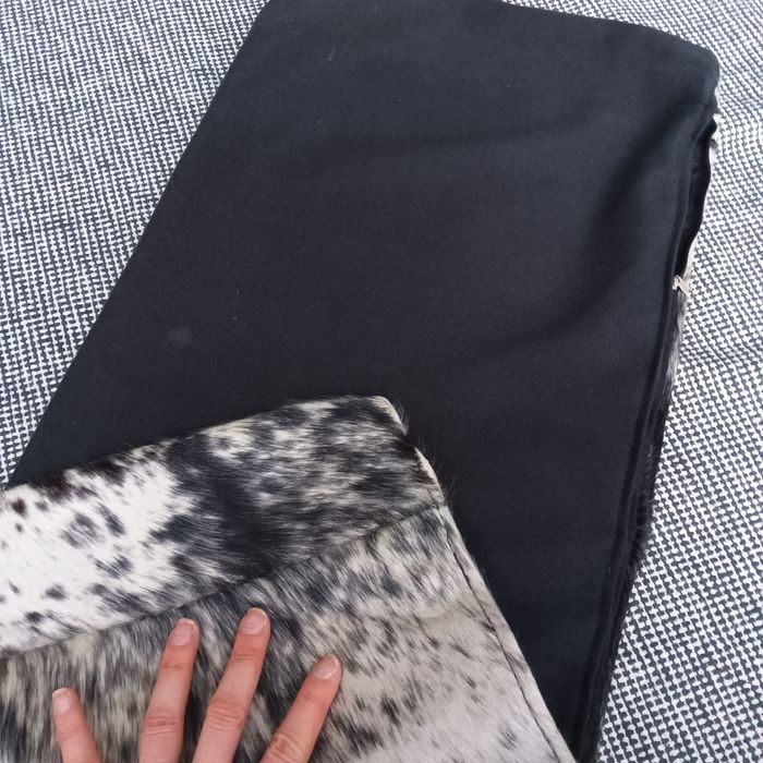 Almofada Pele de vaca verdadeira