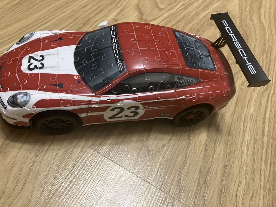 Puzzle 3d Porshe auto plastik klocki kolekcjonerskie