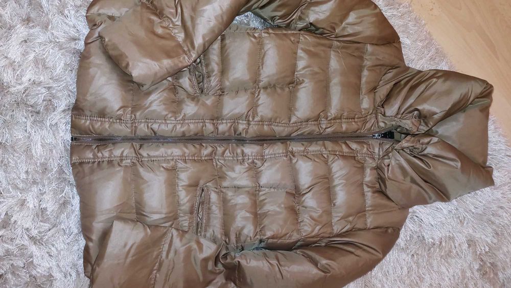 Kurtka puchowa zara r. L