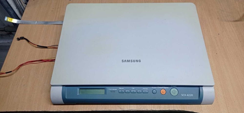 Модуль сканера на МФУ Samsung SCX-4200/4220