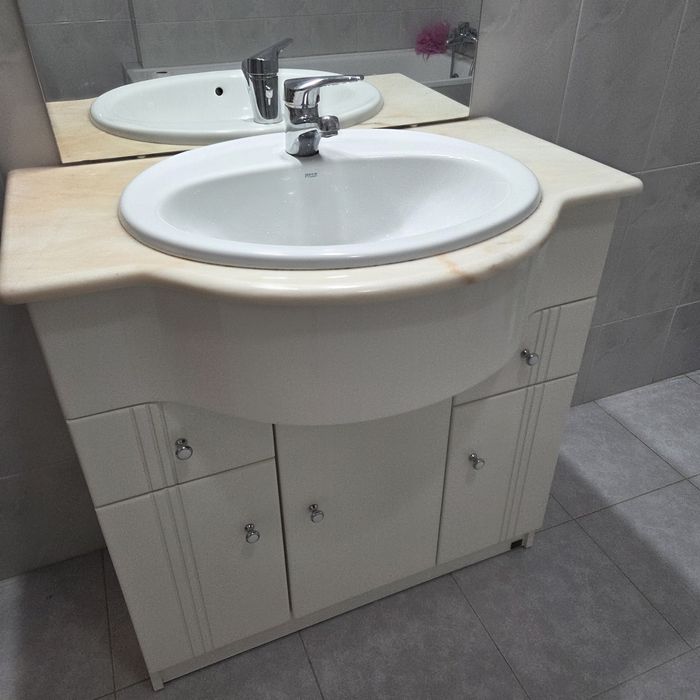 Movel Lavatório wc + espelho