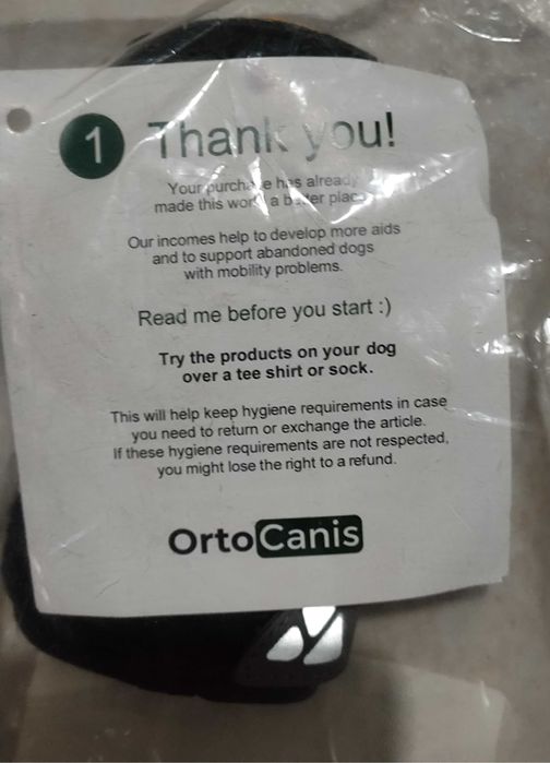 Bota para corretor proprioceptivo OrtoCanis