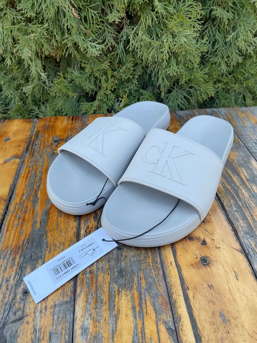 Шлепанцы calvin klein (ck slide sandal) с америки 11US-29cm,8US-26cm,7US-25cm