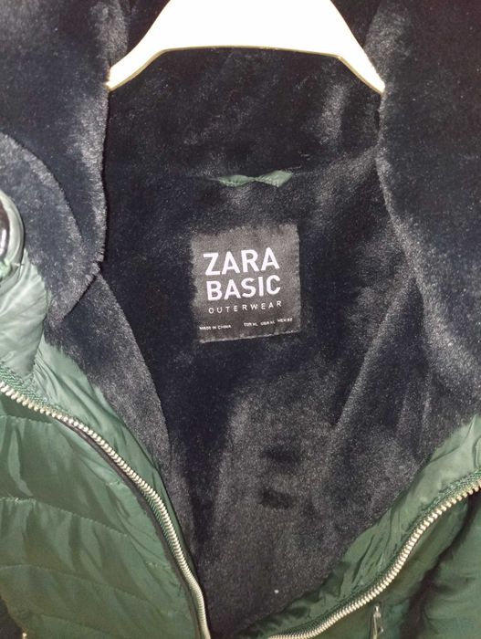 Blusão Penas Zara Como Novo