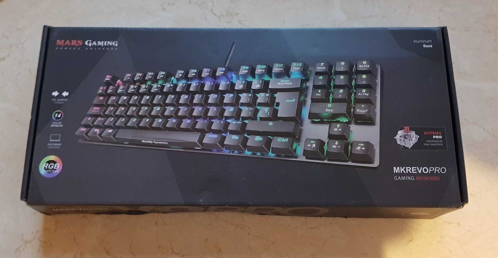 Klawiatura mechaniczna MARS GAMING MKREVOPRO RGB