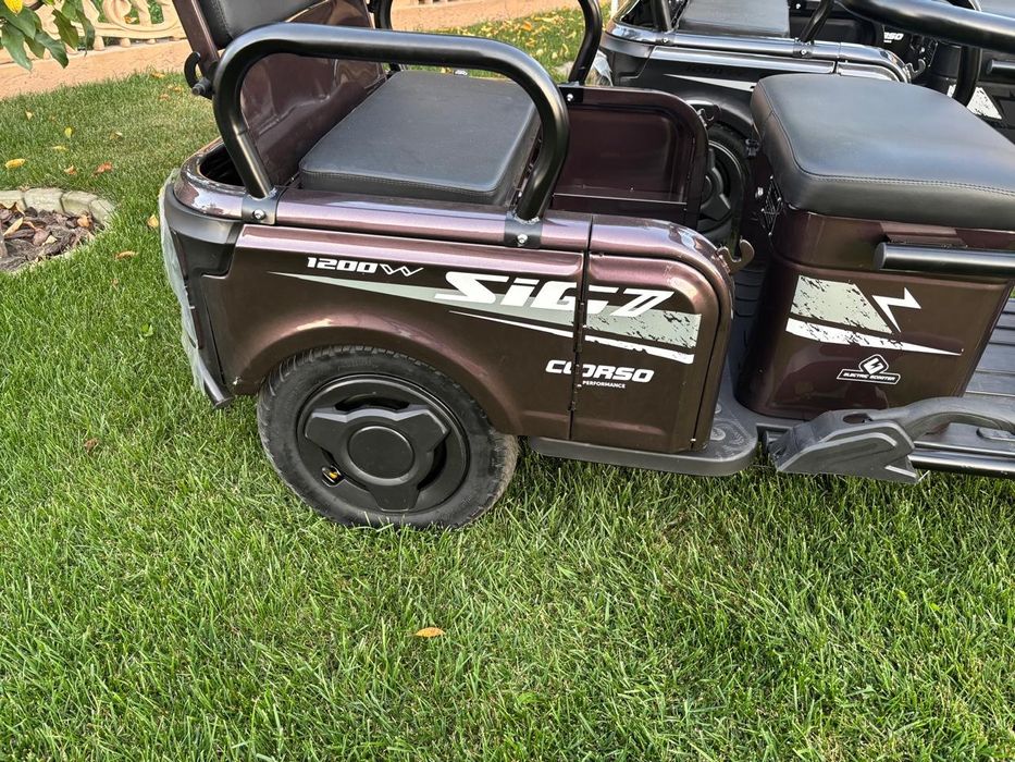 Трицикол CORCO SIG-7 SG Двигун 1200W 72/23АН ДОСТАВКА, ДО ВАС ДОДОМУ