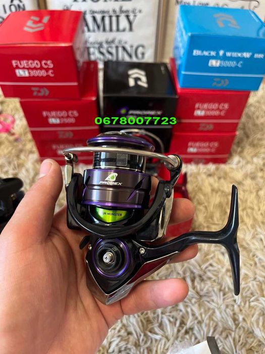 Daiwa 25 Fuego, Daiwa Tatula Подшипники Япония, CRBB