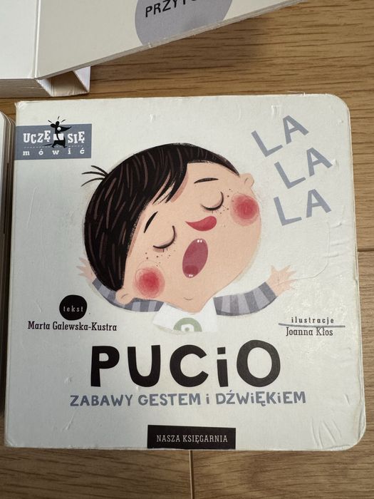 3 książeczki PUCIO, 1-3 lat