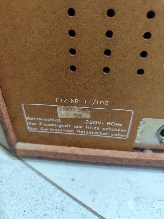 wieża stereo z gramofonem Alpha 500