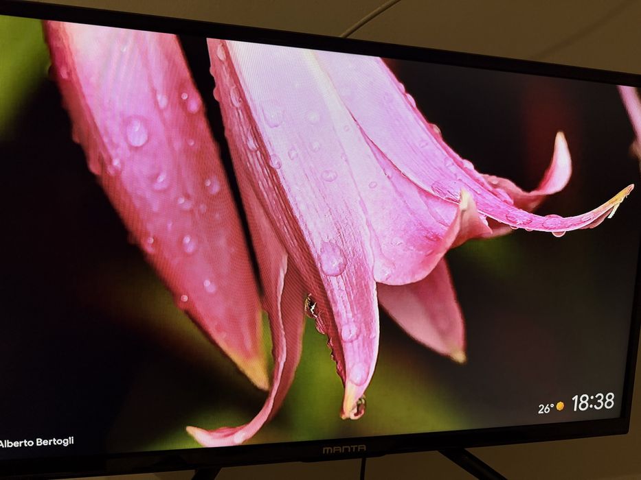 TV LED Manta de 32 polegadas +Google Chromecast