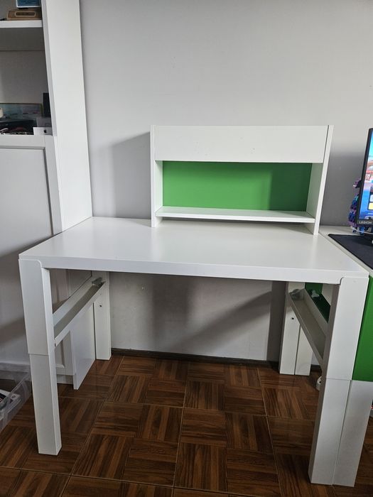 Biurko z nadstawką Ikea Pahl