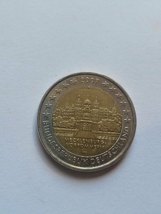 2 euro 2007 r. Niemcy okolicznościowe