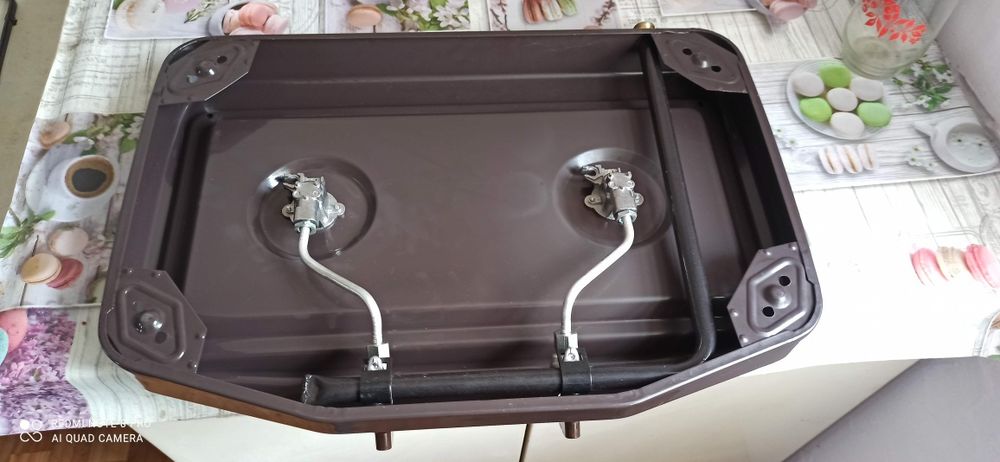 Плита газова greta 1103 двопальникова