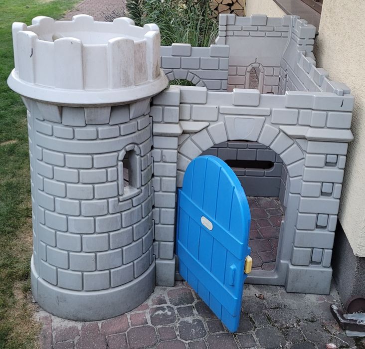 Little Tikes Zamek ze zjeżdżalnią Plac Zabaw dla dzieci Wieża