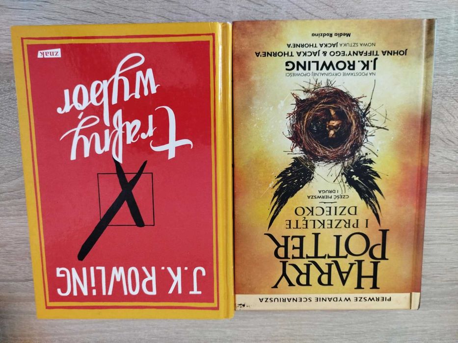 Książki J.K. Rowling 2szt. Harry potter oraz Trafny wybór