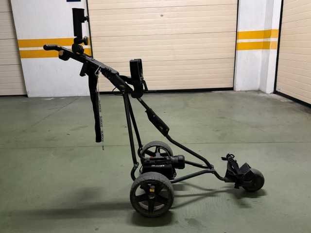 TROLEY GOLFE Eletcrico_Limpeza garagem