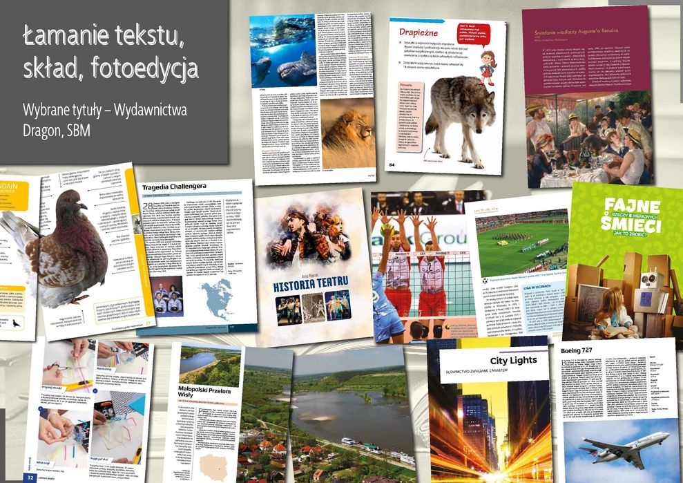 Grafik / DTP – skład i przygotowanie do druku
