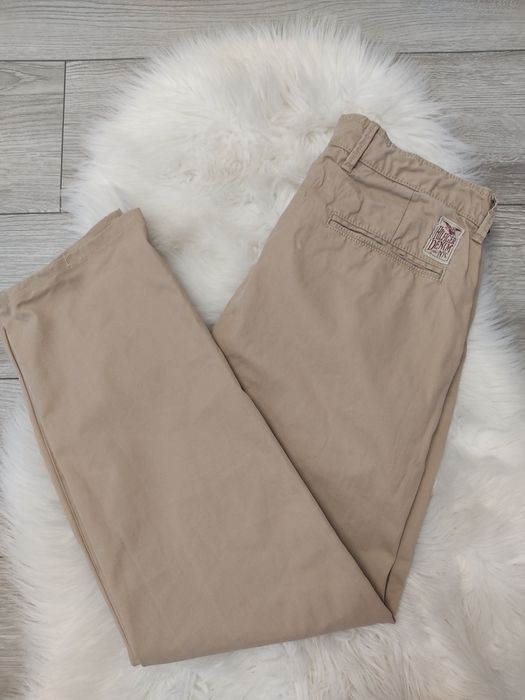 Spodnie męskie beżowe,bawełnia Hilfiger Denim S