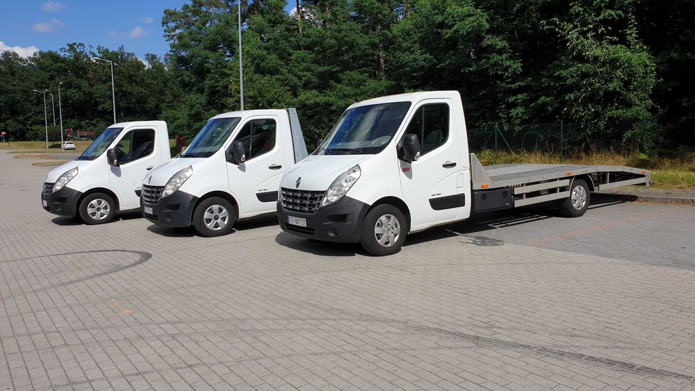 Wynajem Autolaweta  wypożyczalnia najazd pomoc drogowa laweta Master