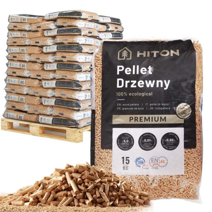 HITON GOLD Pellet drzewny premium ENplus A1 | DINplus Polski producent