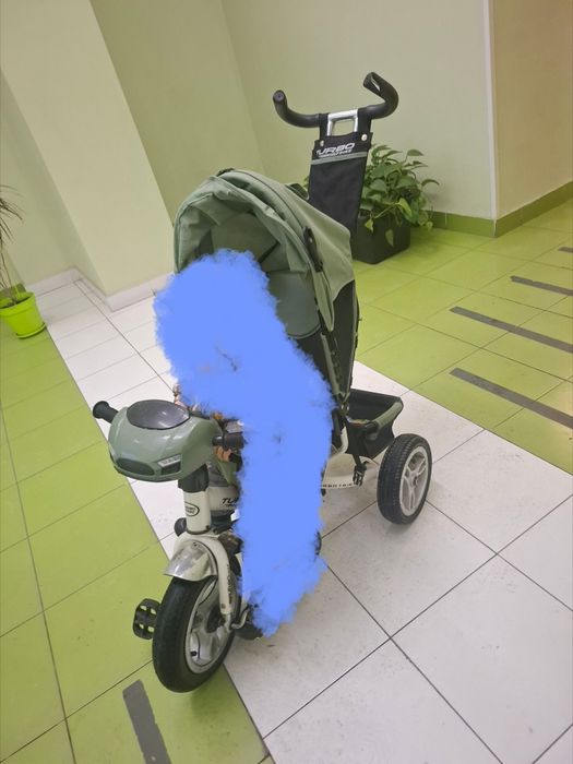 Велосипед з батьківською ручкою