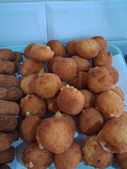 Salgadinhos caseiros