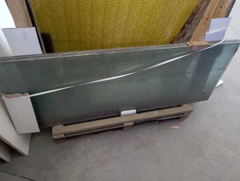 Szkło szklarniowe okienne szyba przeźroczyste tafla 160x60cm gr 4mm