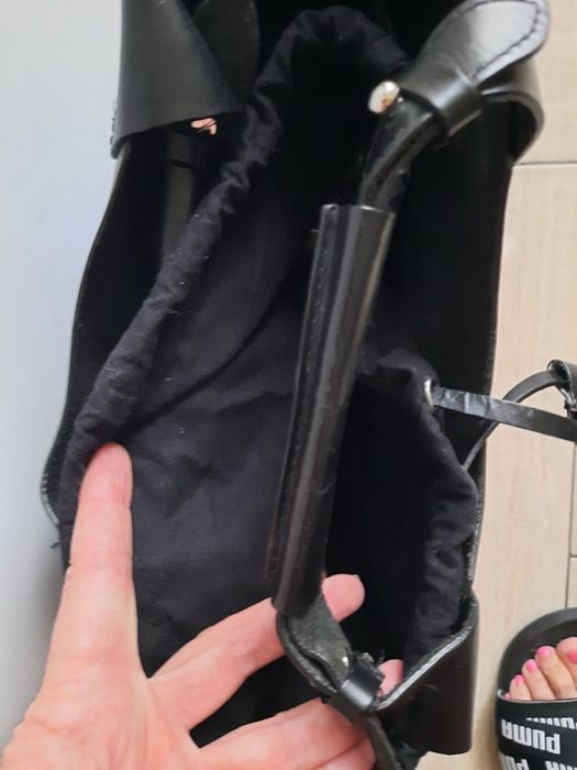 Сумка Zara кожанная