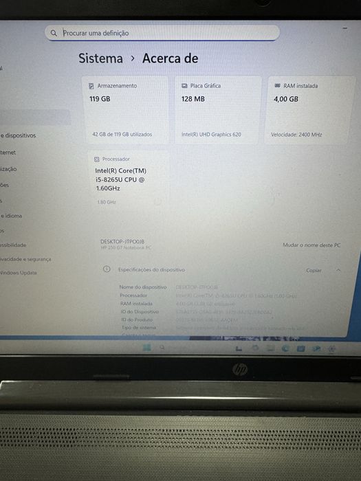 HP 250 G7 PC, i5 – Gray64309859914754121