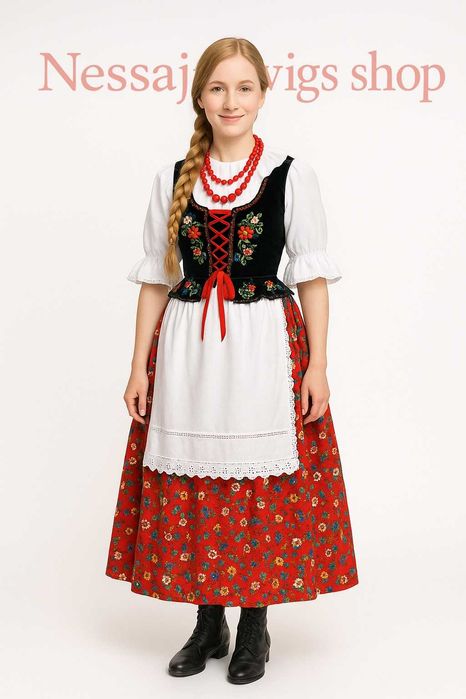 Warkocz doczepiany , syntetyczny , beżowy blond 60cm-Nessaja wigs shop