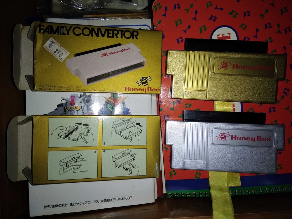 HoneyBee Adaptador Conversor NES Nintendo Family Convertor Famicom