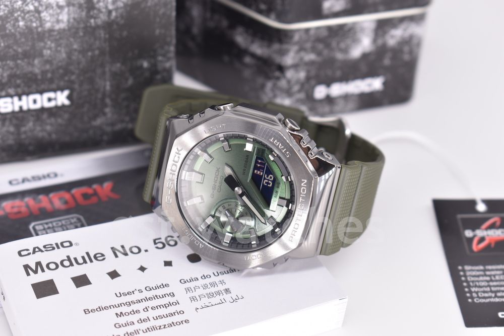 Casio G-Shock GM-2100B-3A NEW ORIGINAL | G-STEEL