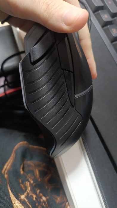 Мишка A4Tech Bloody W95 Max Black на запчастини або під ремонт