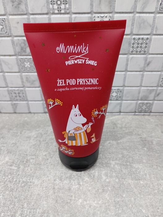 Żel pod prysznic Muminki 150 ml czerwona pomarańcza