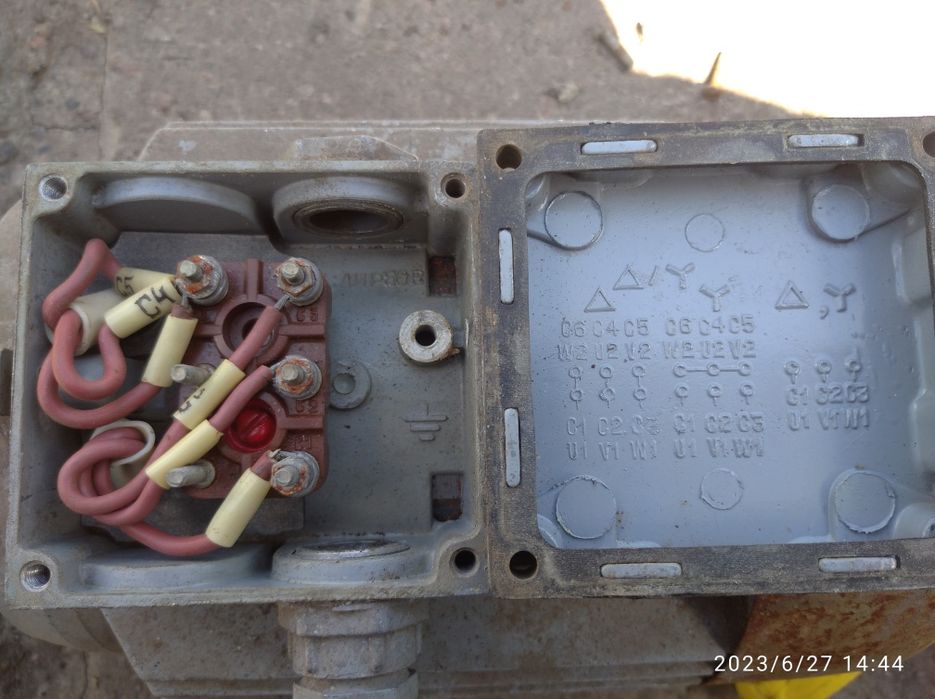 Продам электродвигатель и редуктор