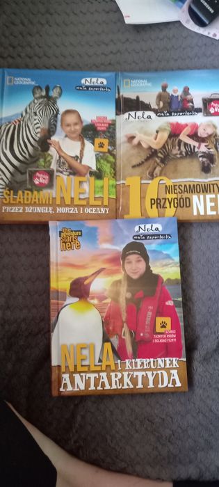 Nel mała  reporterka zestaw 3 książek