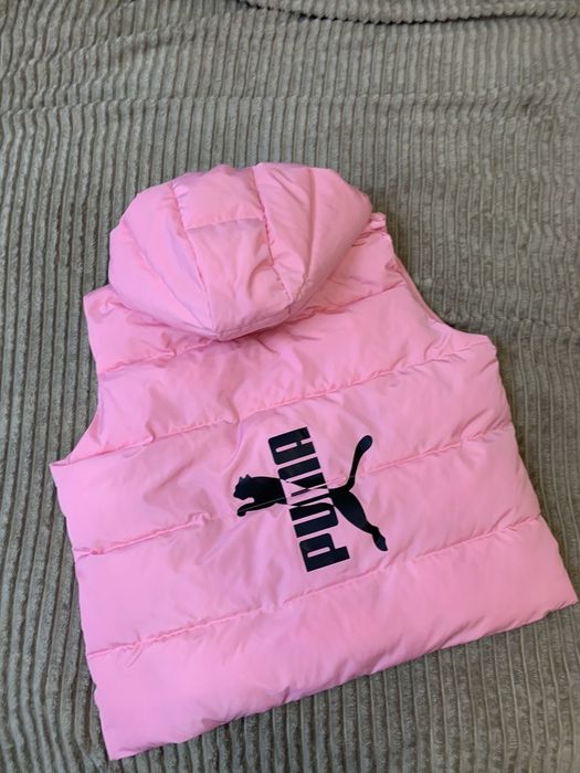 Безрукавка Жилет  Puma Женская 3 XLРозовый Черный