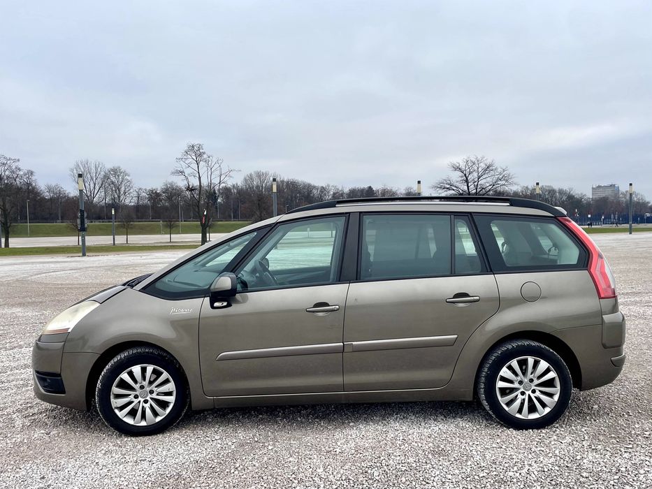 Citroen C4 Grand Picasso 2007 Benzyna 1.8 + LPG, PANORAMICZNY DACH