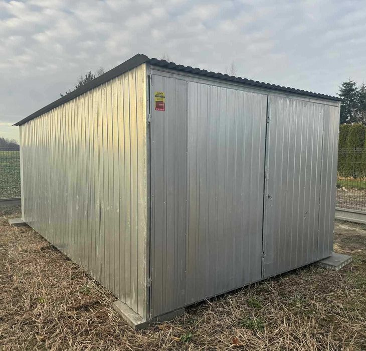 Garaż blaszany 3x5 II gatunek WOŁÓW