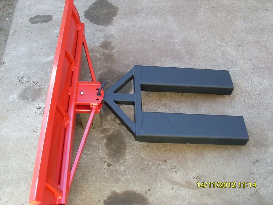 Pług spych śnieżny do śniegu do Wózka Widłowego 200cm widlak rak