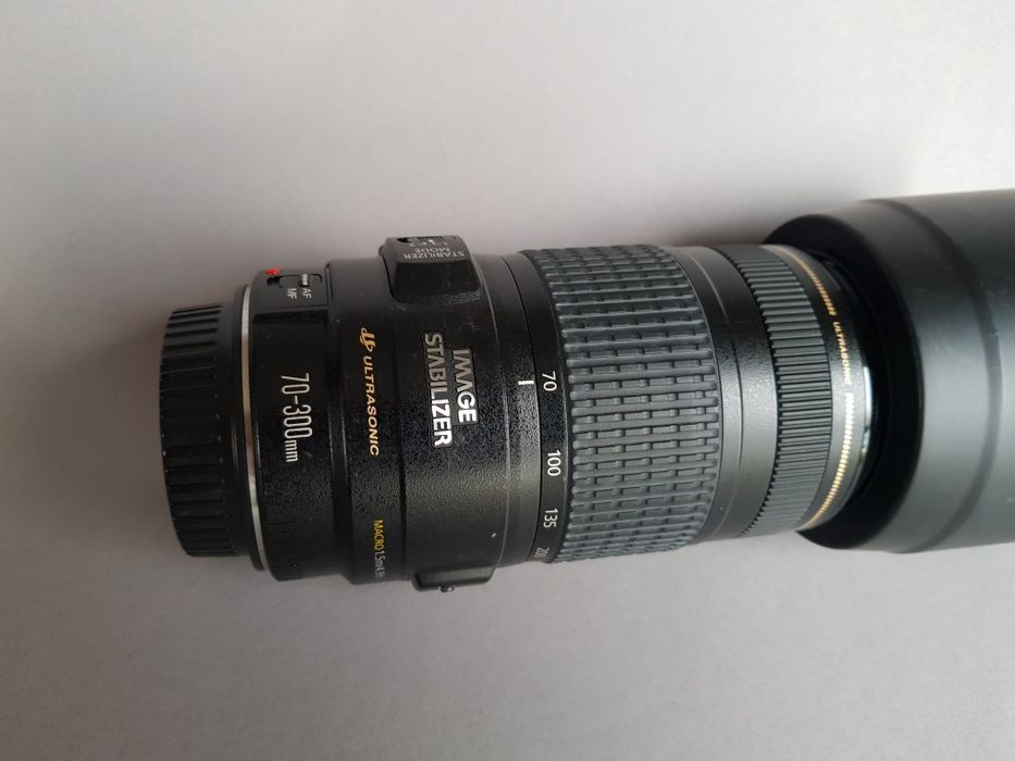 Canon, obiektyw, 70-300 mm 1:4-5,6 is USM