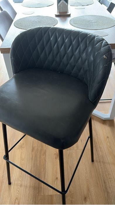 Krzesła hokery 2 sztuki