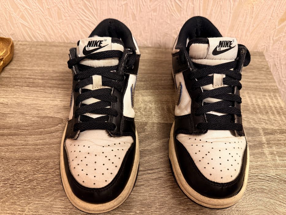 кросівки Nike Dunk Low Black White Blue