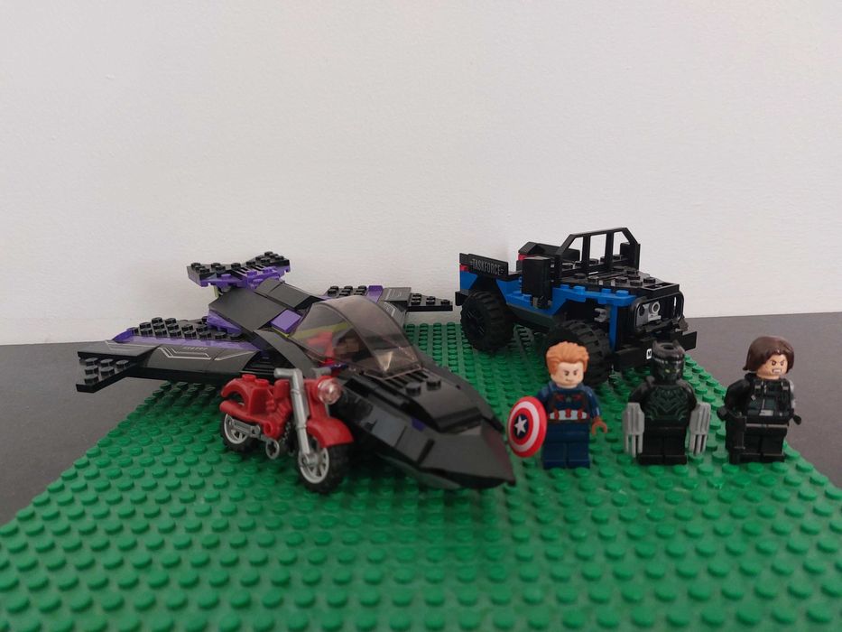 Lego Marvel - Pantera Negra e Capitão America