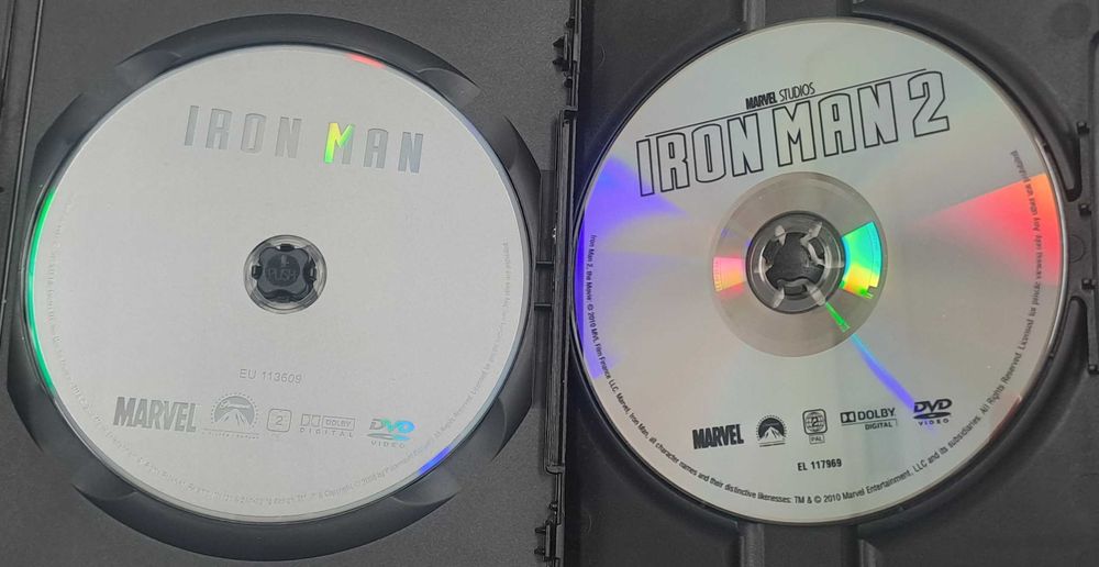Pack 4 Filmes da Marvel (Homem de Ferrro, Dr. Estranho)